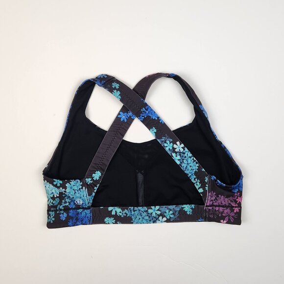 Lululemon In A Flash Sports Bra in Petal Pop Floral sz 10 - Picture 2 of 7